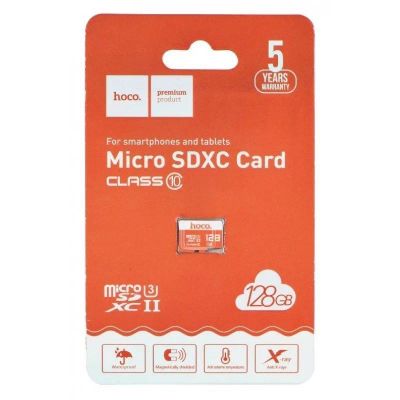 Лот: 25800289. Фото: 1. КАРТА ПАМЯТИ HOCO microSDHC 128GB... Карты памяти