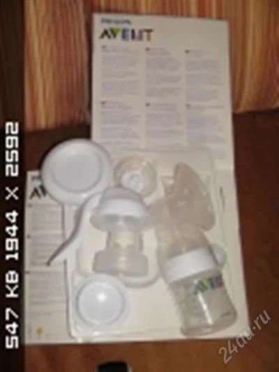 Лот: 2138545. Фото: 1. Продам Ручной молокоотсос Philips... Всё для кормления
