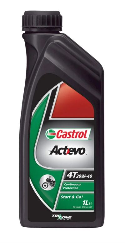 Лот: 3235454. Фото: 1. Castrol Act Evo 4T 20W-50, 1л... Масла, жидкости