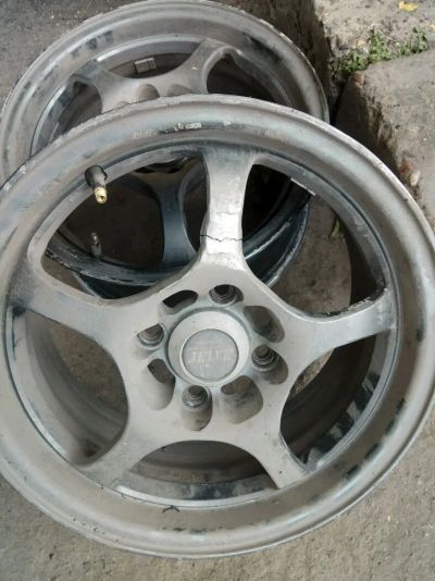 Лот: 14331288. Фото: 1. Литьё r14 honda. Диски