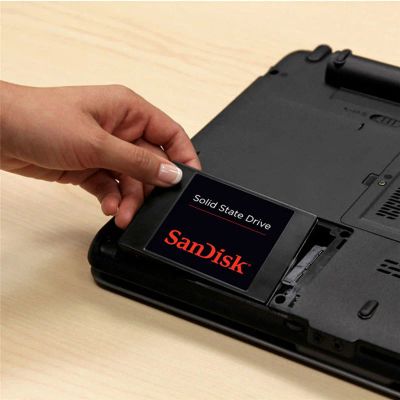 Лот: 10992508. Фото: 1. Sandisk SSD Plus 240 gb - Ускорь... SSD-накопители