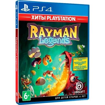 Лот: 15922834. Фото: 1. Rayman Legends. Диск для PS4 Русс... Игры для консолей