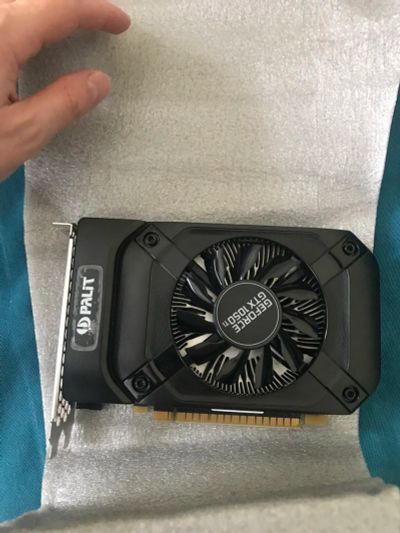 Лот: 18727344. Фото: 1. Palit GeForce GTX 1050TI 4GB. Видеокарты