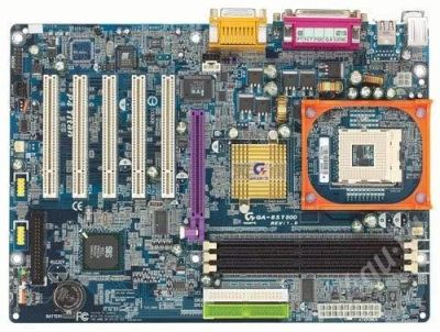 Лот: 361151. Фото: 1. Материнская плата Gigabyte GA-8ST800... Материнские платы