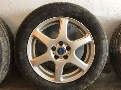 Лот: 11093978. Фото: 1. Колеса 205/55R16 Continental ContiPremiumContact... Шины на дисках