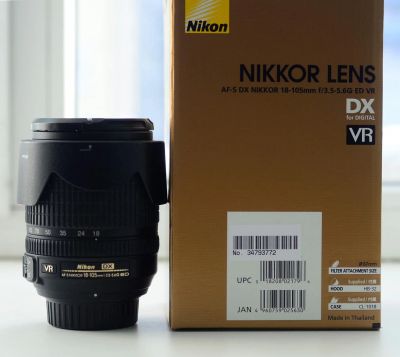 Лот: 10929256. Фото: 1. Объектив Nikon AF-S Nikkor 18-105... Объективы