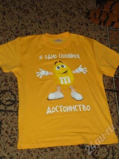 Лот: 581236. Фото: 1. Оригинальная футболка M&Ms и Рюкзак... Другое (одежда, обувь, галантерея)