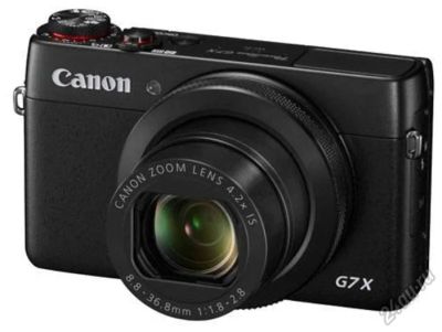 Лот: 5581512. Фото: 1. Фотокамера Canon G 7X made in... Цифровые компактные