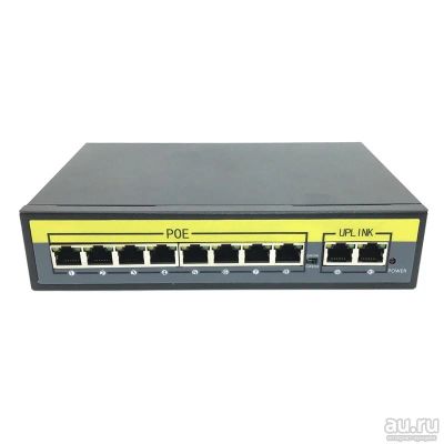 Лот: 16717993. Фото: 1. tscam.poe PoE switch коммутатор... Видеонаблюдение