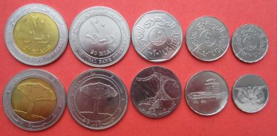 Лот: 6902006. Фото: 1. Йемен. Набор монет (1993-2006... Ближний восток