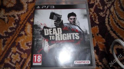 Лот: 2224580. Фото: 1. dead to rights:retribution. Игры для консолей