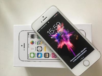 Лот: 10040524. Фото: 1. iPhone 5s, 16gb, Touch ID. Смартфоны