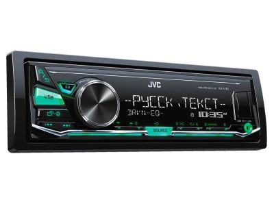 Лот: 9074749. Фото: 1. JVC KD-X145 цифровой медиа-ресивер... Автомагнитолы
