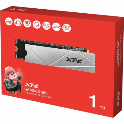 Лот: 24992396. Фото: 1. SSD 1Tb M.2 A-Data XPG Gammix... SSD-накопители