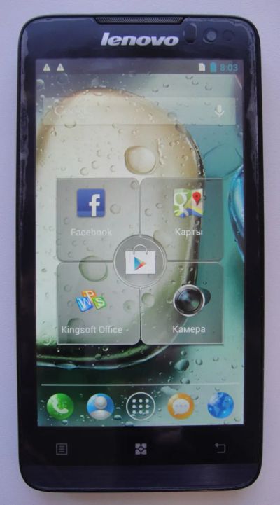 Лот: 22198212. Фото: 1. Смартфон Lenovo P770. Смартфоны