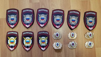 Лот: 11588534. Фото: 1. Шевроны, кокарды мвд новые. Не... Нашивки, шевроны, погоны