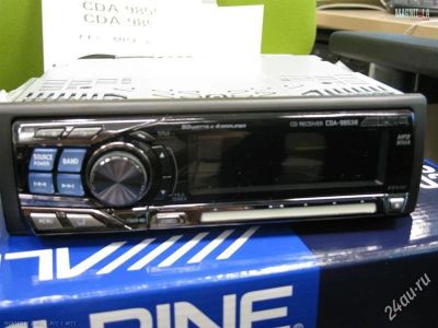 Лот: 2400732. Фото: 1. ALPINE CDA-9853R. Автомагнитолы
