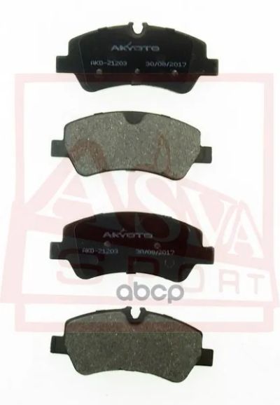 Лот: 24762150. Фото: 1. Колодки Тормозные AKYOTO арт... Разное