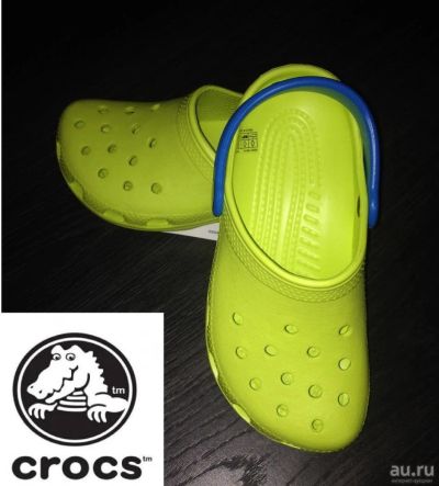 Лот: 10868530. Фото: 1. «CROCS», р-р 12-13, на ножку 18-19см... Сандалии
