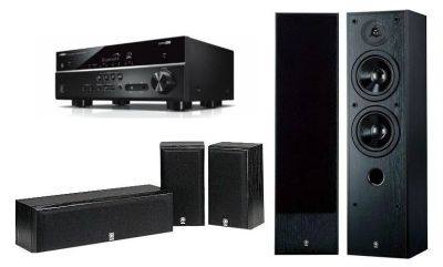 Лот: 18336801. Фото: 1. Акустика Yamaha и Yamaha ресивер... Активные акустические системы
