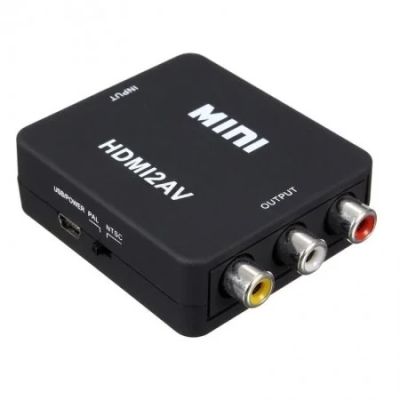 Лот: 15165849. Фото: 1. Конвертер HDMI (F) - RCA (F). Шнуры, кабели, разъёмы