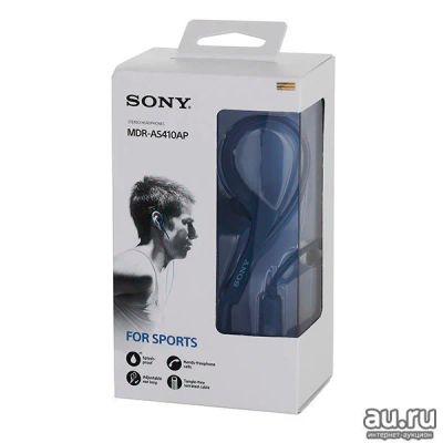 Лот: 16151048. Фото: 1. Наушники Sony MDR-AS410AP Black... Наушники, гарнитуры