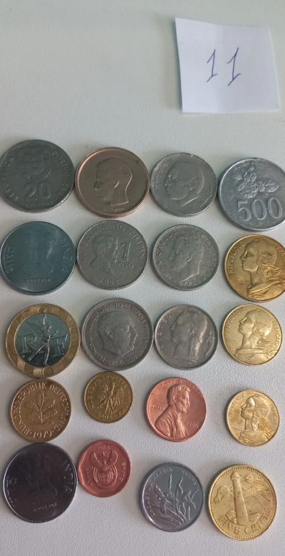 Лот: 21544263. Фото: 1. Набор монет 11. Наборы монет