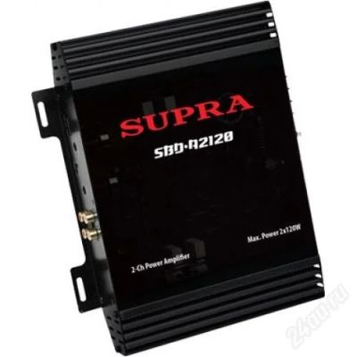 Лот: 1875742. Фото: 1. Усилитель автомобильный SUPRA-SBD-A2120. Усилители