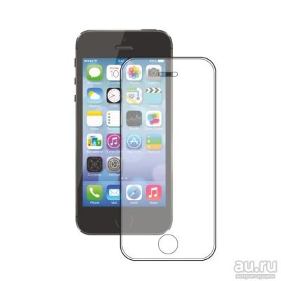 Лот: 7913511. Фото: 1. Защитное стекло для iPhone 5/5S... Дисплеи, дисплейные модули, тачскрины
