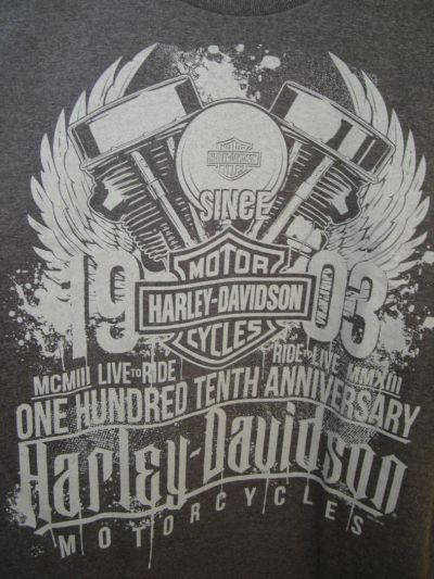 Лот: 11421558. Фото: 1. Байкерская мужская футболка Harley... Аксессуары