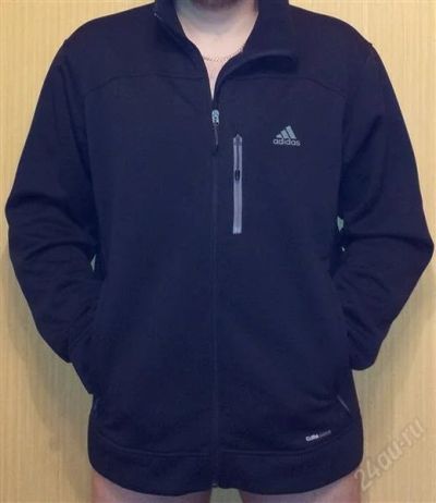 Лот: 1671595. Фото: 1. ветровка-кофта adidas. Другое (спортивная одежда)