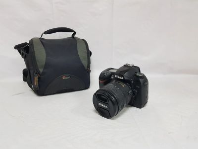 Лот: 17594020. Фото: 1. Фотоаппарат Nikon D70s + объектив... Цифровые зеркальные
