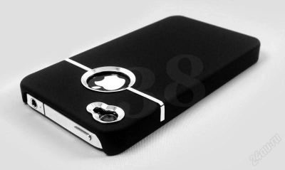 Лот: 2540391. Фото: 1. Чехол для iPhone 4/4s черный. Чехлы, бамперы