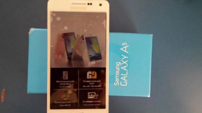 Лот: 5074223. Фото: 1. Samsung SM-A500F Galaxy A5 whate... Смартфоны