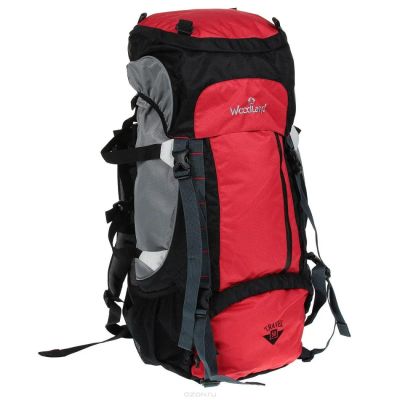 Лот: 5898957. Фото: 1. Рюкзак Woodland Travel 50L (красный... Рюкзаки