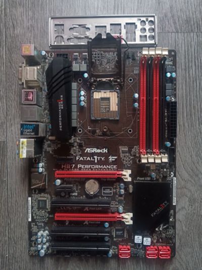 Лот: 20007540. Фото: 1. ASRock Fatality H87 Performance. Материнские платы