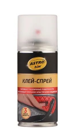 Лот: 20933634. Фото: 1. Клей-спрей, аэрозоль Astrohim... Клеи, герметики, пена монтажная, клейкие ленты