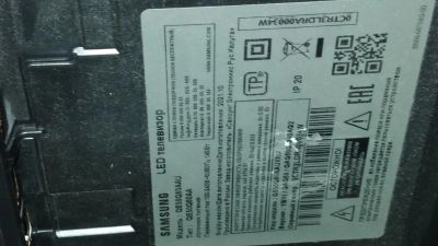 Лот: 21058406. Фото: 1. 4К телевизор 50" Samsung qe50q60aau... Телевизоры