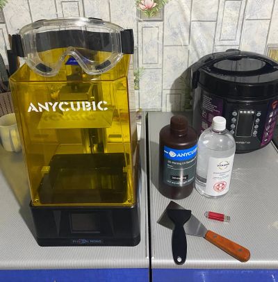 Лот: 18835504. Фото: 1. Фотополимерный 3d принтер Anycubic... 3D принтеры, 3D ручки и комплектующие