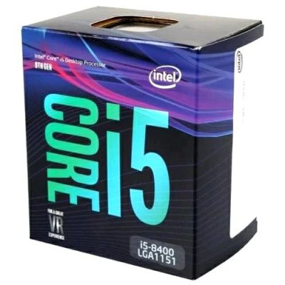 Лот: 12133776. Фото: 1. i5 8400 box. Процессоры