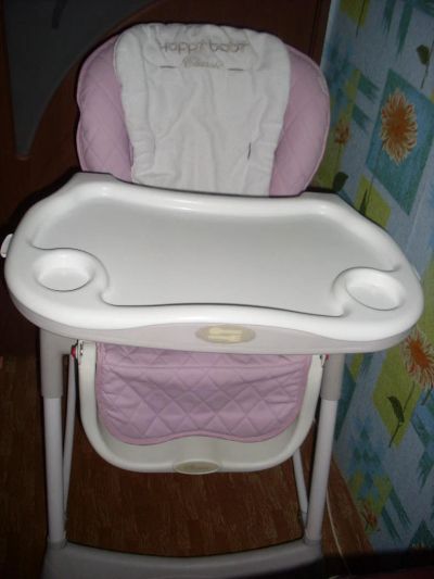 Лот: 5067533. Фото: 1. стульчик для кормления happy baby... Стульчики для кормления