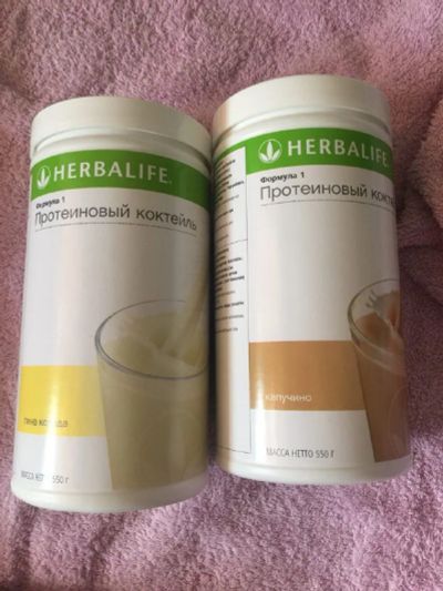 Лот: 11208103. Фото: 1. Коктейль Гербалайф Herbalife 2шт-одним... Диетическое питание