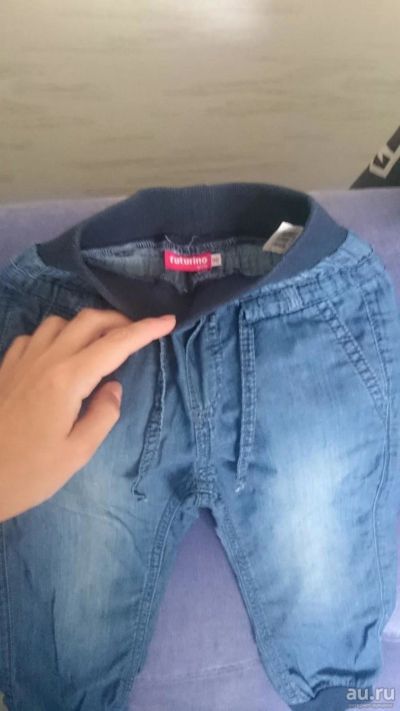 Лот: 10363553. Фото: 1. Джинсы Futurino, для девочки... Брюки, шорты, джинсы