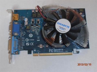 Лот: 2105339. Фото: 1. GigaByte HD 4670 1Гб. Видеокарты