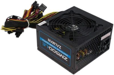 Лот: 4653840. Фото: 1. Блок питания 500w Zalman ZM500-LE... Корпуса, блоки питания