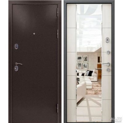 Лот: 17894580. Фото: 1. Входная дверь Kvadra 3К-Mirror... Двери входные