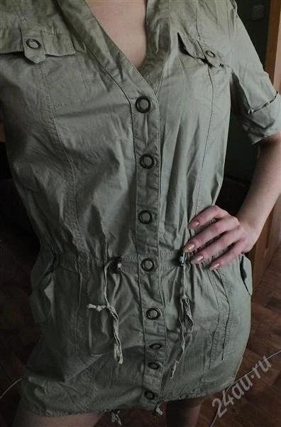 Лот: 2581489. Фото: 1. платье/рубашка stradivarius. Платья