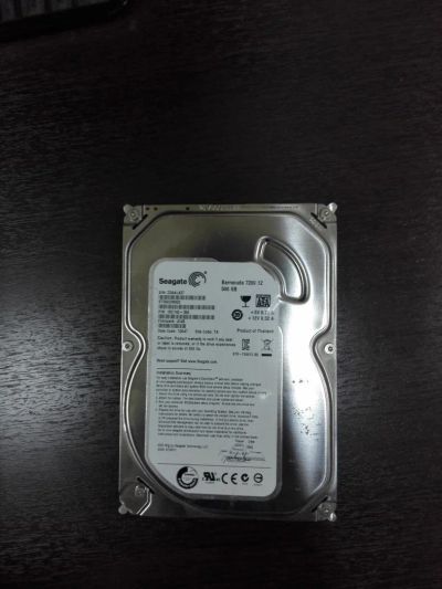 Лот: 10547654. Фото: 1. HDD 500Гб seagate. Жёсткие диски (HDD)
