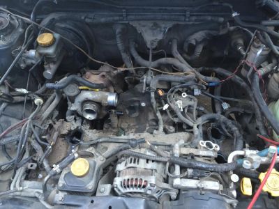Лот: 4315587. Фото: 1. двигатель в разбор EJ20G Subaru... Двигатель и элементы двигателя
