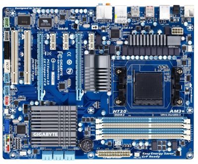 Лот: 13907234. Фото: 1. gigabyte ga-970a-ud3. Материнские платы
